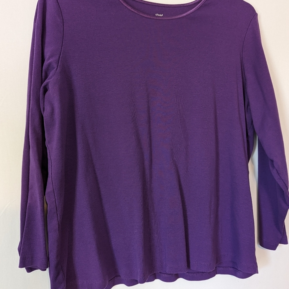 Haut Femme CJ Banks 2X - Couleur Pêche, 100% Coton, Manches Courtes, Col Rond - Occasion Parfait état
